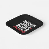 Kamala Walz uiteraard 2024 Harris Waltz 2024 Papieren Bordje (Gebogen)