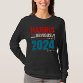 Kamala Walz uiteraard 2024 Harris Waltz 2024 T-shirt (Voorkant)