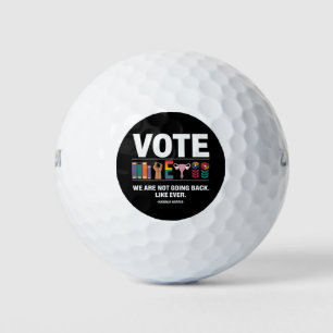 Kamala We Gaan Niet Terug Zoals Altijd Feministisc Golfballen