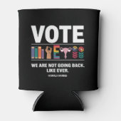 Kamala, we gaan niet terug zoals elke feminist blikjeskoeler (Voorkant)