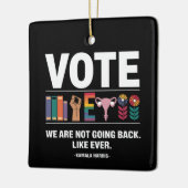 Kamala, we gaan niet terug zoals elke feminist keramisch ornament (Links)