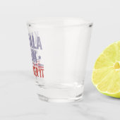 Kamala won de Harris Walz verkiezing Shot Glas (Rechts)
