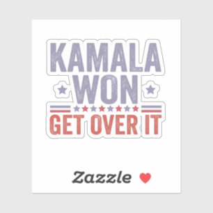 Kamala won de Harris Walz verkiezing Sticker