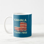 Kamala You're Fired Funny Anti Kamala Harris Elect Koffiemok (Links)