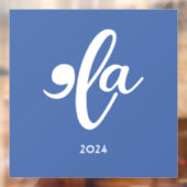 Kamala Zeg haar naam 2024 Raamsticker (Vel 2)