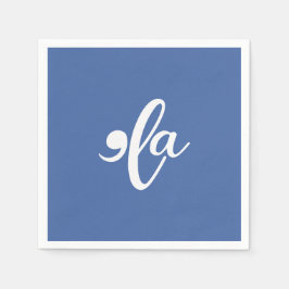 Kamala zegt haar naam servet