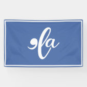 Kamala zegt haar naam spandoek (Horizontaal)