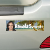 Kamala zomer 2024 bumpersticker (Op auto)