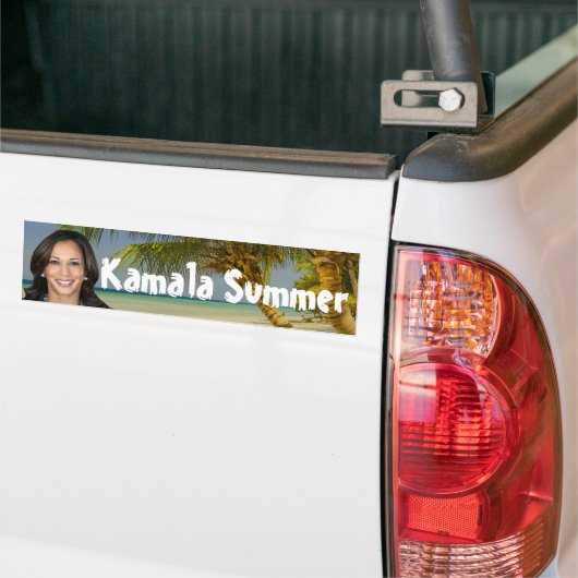 Kamala zomer 2024 bumpersticker (Op Truck)