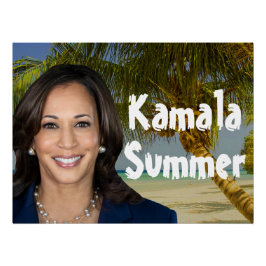 Kamala zomer 2024 perfect poster