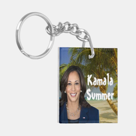 Kamala zomer 2024 sleutelhanger (Voorkant Links)