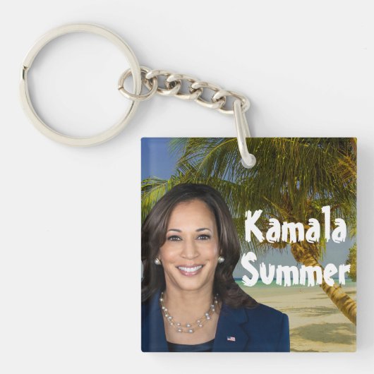 Kamala zomer 2024 sleutelhanger (Voorkant)