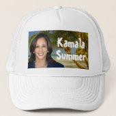 Kamala zomer 2024 trucker pet (Voorkant)