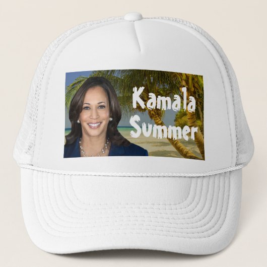 Kamala zomer 2024 trucker pet (Voorkant)