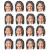 Kamala's Gezicht Grappig Kamala Harris Gezicht  Sticker (Voorkant)