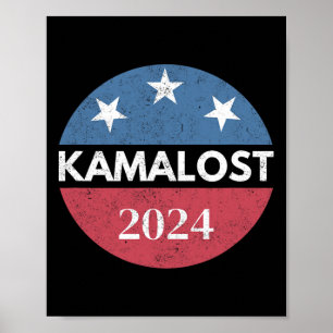 Kamalost Kamala Verloren Verkiezingen Trump Won 47 Poster
