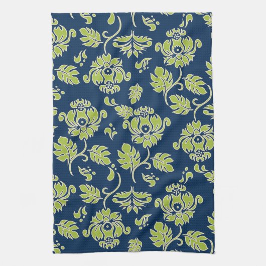Kamaole Hawaii Tropical Floral Kitchen Towel Theedoek (Verticaal)