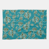 Kamaole Hawaii Tropical Floral Kitchen Towel Theedoek (Horizontaal)