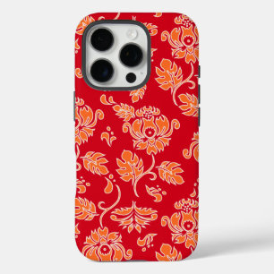 Kamaole Hawaiian Protea Tropisch Bloemenrood Sinaa iPhone 16 Pro Hoesje