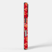 Kamaole Hawaiian Protea Tropisch Bloemenrood Sinaa Case-Mate iPhone Case (Achterkant / Rechts)