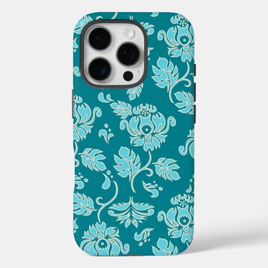 Kamaole Hawaiian Protea Tropische Bloemen Blauwgro Case-Mate iPhone Case (Achterkant)