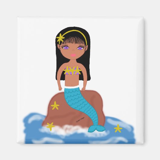 Kamaria de Mermaid Magnet (Voorkant)