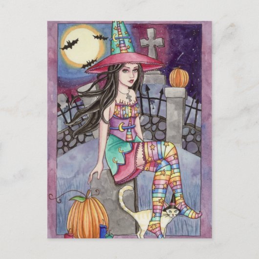 Kamaria - Rainbow Mermaid Briefkaart (Voorkant)