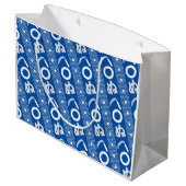 Kamawanu Edo-Style Graphic Pattern Groot Cadeauzakje (Achterkant Gekanteld)