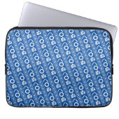 Kamawanu Edo-Style Graphic Pattern Laptop Sleeve (Voorkant)