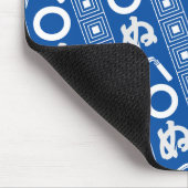 Kamawanu Edo-Style Graphic Pattern Muismat (Hoek)