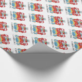Kambridewapen Cadeaupapier (Hoek)