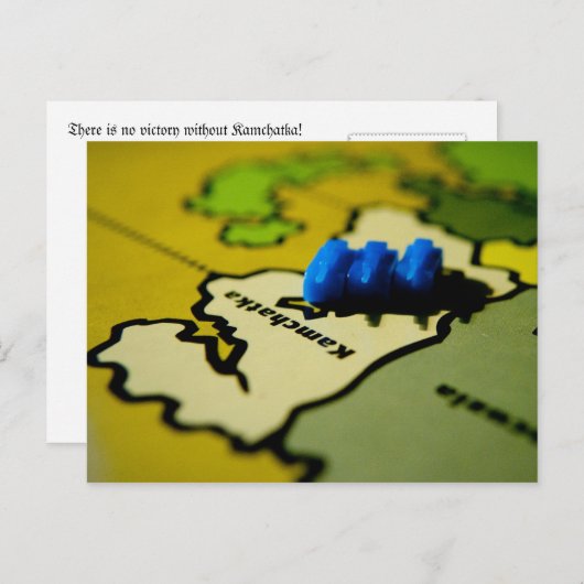 Kamchatka at Risk Briefkaart (Voorkant / Achterkant)