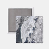 Kamchatka Peninsula, Oost-Rusland 2 Magneet (Voorkant / Achterkant)