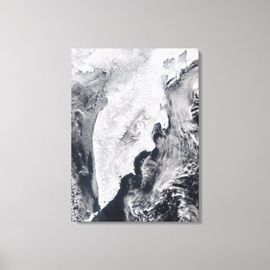 Kamchatka Peninsula, Oost-Rusland Canvas Afdruk (Voorkant)