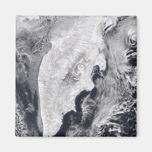 Kamchatka Peninsula, Oost-Rusland Magneet (Voorkant)