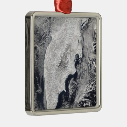 Kamchatka Peninsula, Oost-Rusland Metalen Ornament (Rechts)