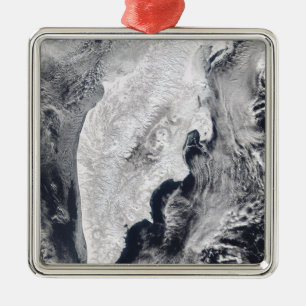 Kamchatka Peninsula, Oost-Rusland Metalen Ornament