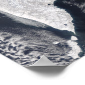 Kamchatka Peninsula, Oost-Rusland Poster (Hoek)