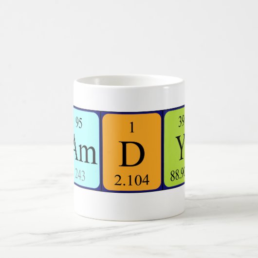 Kamdyn periodieke lijstnaam mok (Center)