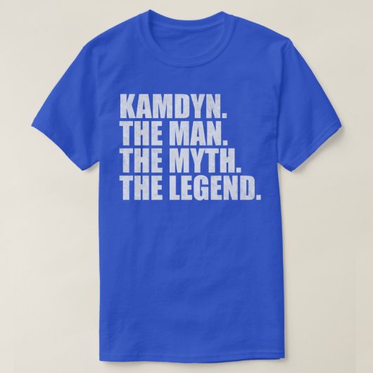 KamdynKamdyn Naam Kamdyn voornaam T-shirt (Design voorkant)