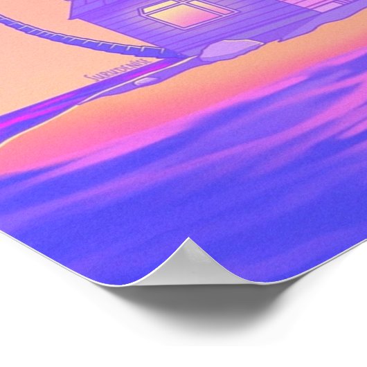 Kame House Poster (Hoek)