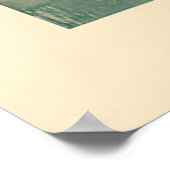 Kamedonofuji door Kawase Hasui Poster (Hoek)