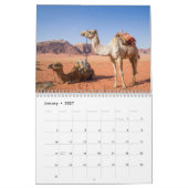 Kameel 2027 kalender (Jan 2027)