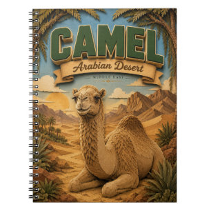 Kameel Arabische Woestijn POPCUT Notitieboek