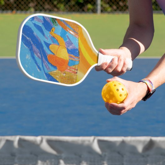 Kameel bij Piramides Pickleball Paddle (Insitu)