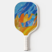 Kameel bij Piramides Pickleball Paddle (Voorkant)