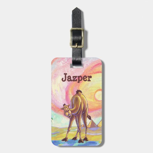 Kameel Cadeaus & Accessoires Bagagelabel (Voorkant verticaal)