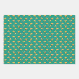 Kameel Dier Arabisch Inpakpapier Vel