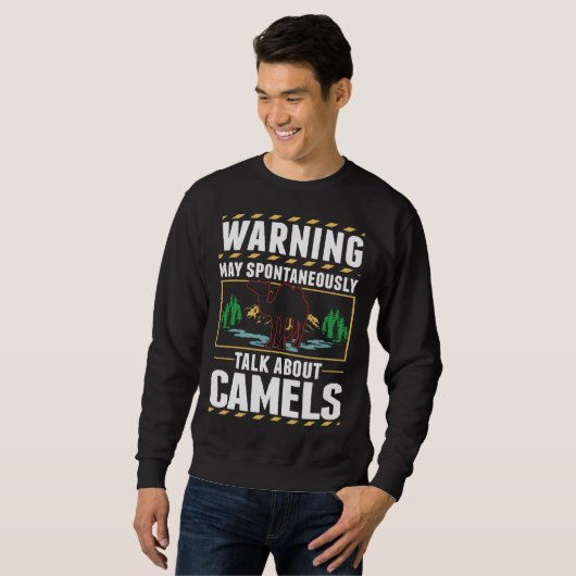 Kameel Dromedaris Egypte Kameel Trui (Voorkant volledig)