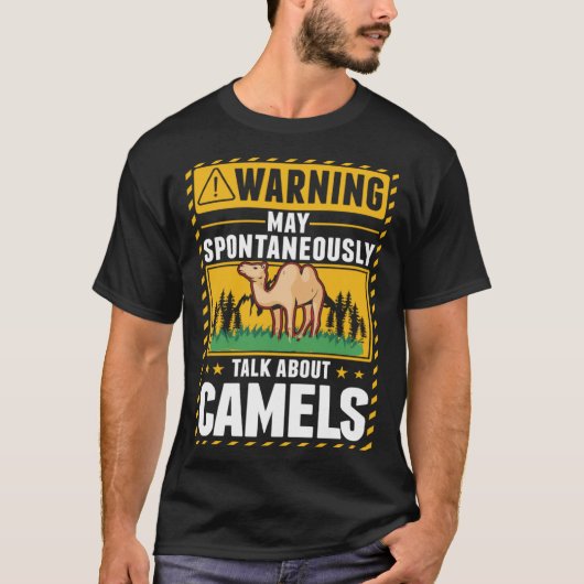 Kameel Dromedary Egypte Kameel T-shirt (Voorkant)